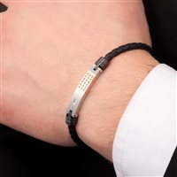 Bracciale Morellato Uomo Moody in Acciaio Zirconia SQH23 - SQH23